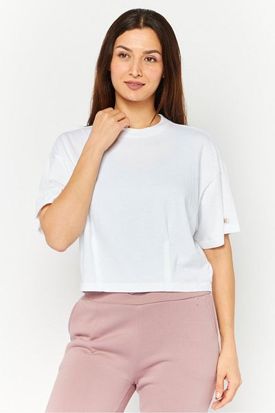 Champion Women Sportswear Fit Short Sleeve Outdoor Top, White