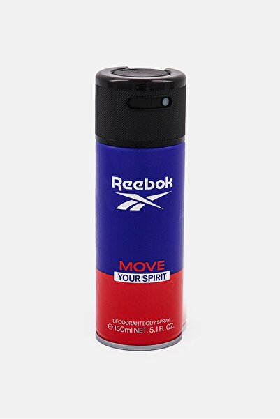 Reebok Men Move Your Spirit Deodorant Body Spray 150ml, Blue/Red
