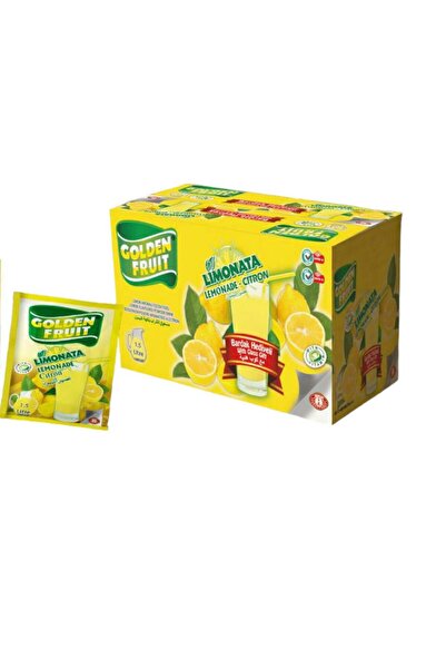 Midyatziv Golden Fruıt Limon Aromalı İçecek Tozu Limonata 40 Adet x 9gr Barda...