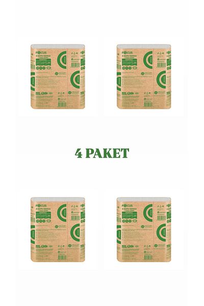 TMO Optimum Z Layer Towel Paper 4 Pack 200 Sheets