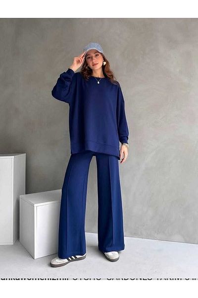 dshee woman Brand Model Modal Fabric Basic Black Suit