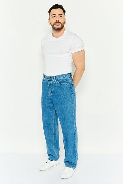 Element Men Big And Tall Fit Non Stretchable Denim Jeans, Blue