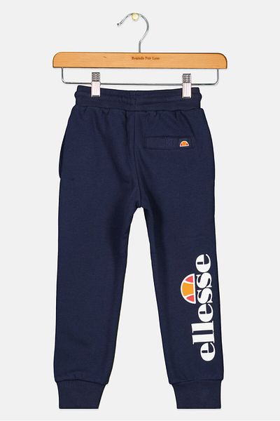 Ellesse Toddlers Boy Brand Logo Running Jogger Pants, Navy
