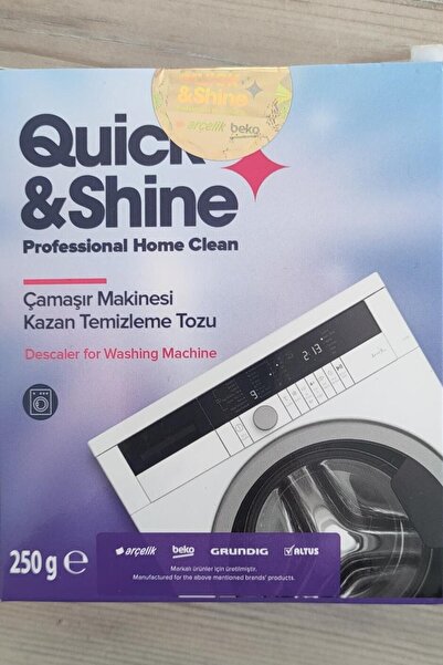 Quick&Shine Quick Shine Çamaşır Makinası Kazan Temizleme