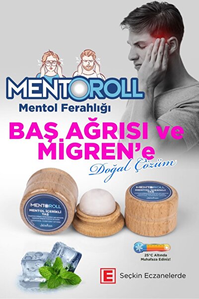 Mentoroll Mentol Taşı, Migrentaşı 1 Adet X 6gr