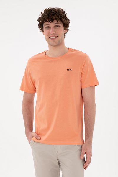 U.S. Polo Assn. Men's Salmon Basic t Shirt 50284640 -Vr047