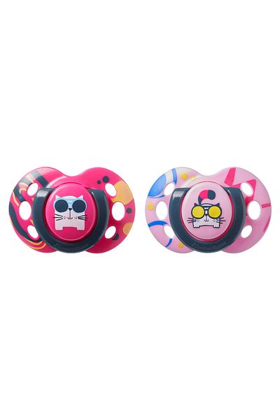 tommee tippee Fun Pacifier 2 Pcs 6-18 Months