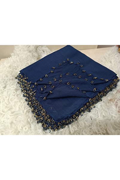 hoaryage El Emeği Yazma Kenarı Halka Boncuklu El Oyası Tülbent Yemeni,  Fular...