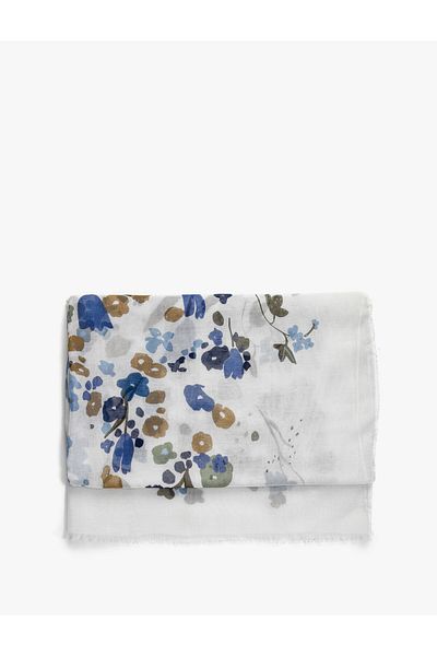 Koton Schal mit Blumenmuster, 90 x 195 cm