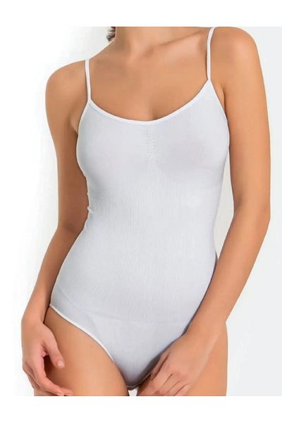 ogonline White 3-Zone Effect Bottom Hook Zibin Corset Undershirt