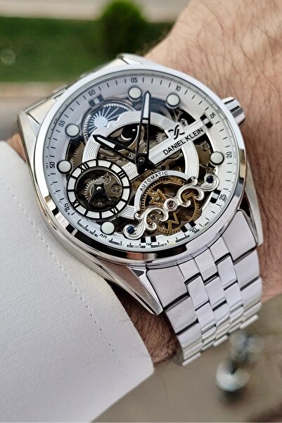 Daniel Klein Beyaz Renk Ayarlanabilir Kordonlu Otomatik Fonksiyonlu Fosforlu ...