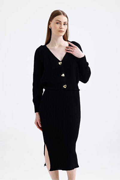 ikomteks Set fuste cu nasturi inimioare