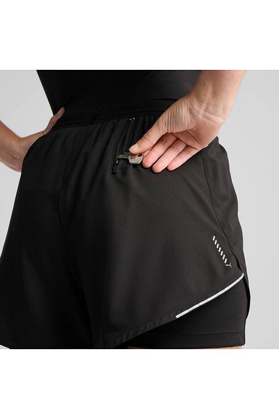 Puma Pantaloni scurți RUN ULTRAWEAVE 2 în 1 pentru femei