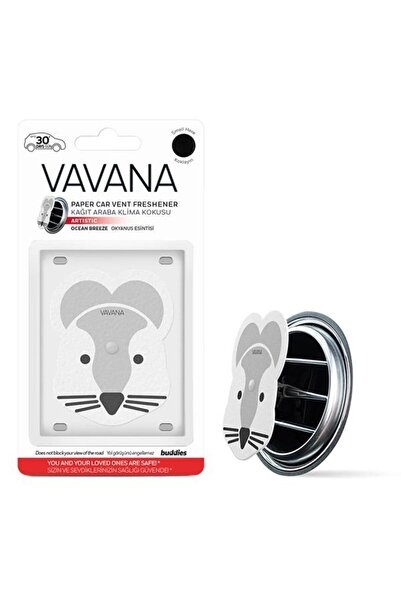 VAVANA Kağıt Araba Klima Kokusu Hamster Artistic - Okyanus Esintisi