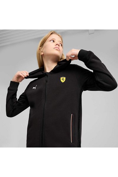 Puma Kids Jachetă cu glugă pentru adolescenți SCUDERIA FERRARI Race