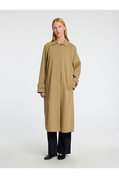 Selected Femme Langer Mantel Eleganter