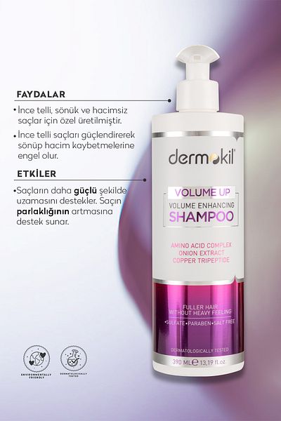 Dermokil Volume up Volumizing Shampoo 390 ml