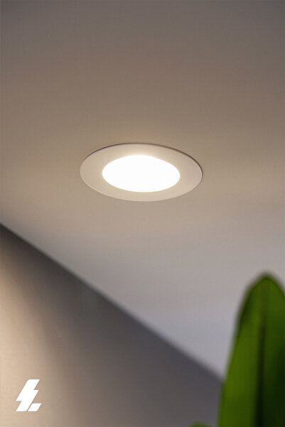 MAXLED Sıva Altı Yuvarlak Led Panel Beyaz Kasa - 9w 4000k - Mx-1004n