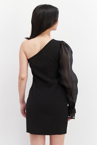 NA-KD Women Plain Mini Dress, Black