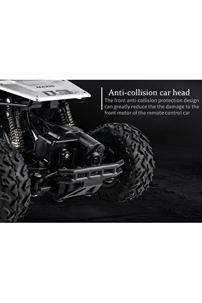 fulina 2.4GHz Remote Control Toy Cars, 1:16 Scale Alloy Four-wheel Drive RC Car