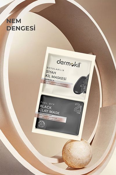 Dermokil 7.5 ml Peel-off Black Mask - Pack of 2