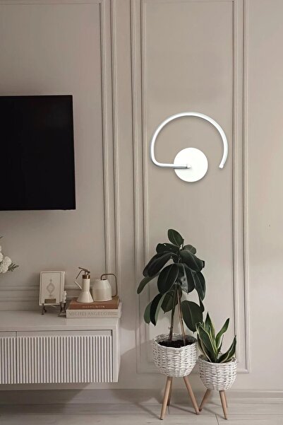 Koal Avize Gigi Wall Lamp White Color Modern Design - Hall - Bathroom - Livin...