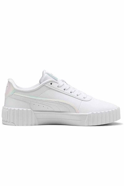Puma Pantofi albi de damă pantofi sport casual Carina 3.0