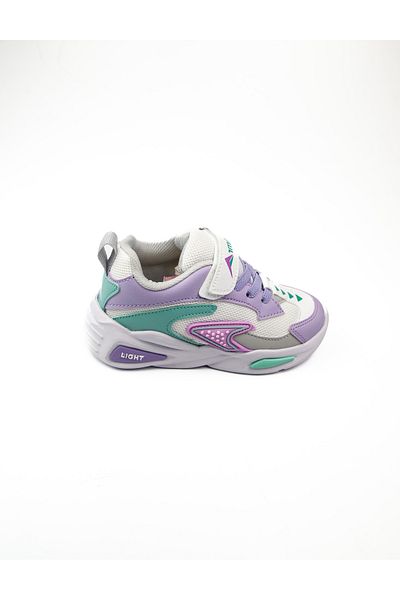 BABALİ 027 Pantofi sport pentru copii Armix White - Cu Tată