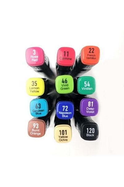 Jordania Del Rey Twin Marker 12 Pack