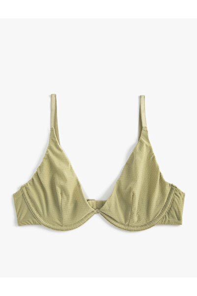 Koton Ungepolsterter BH mit Bügel, nicht unterstützt, unbedeckt, strukturiert