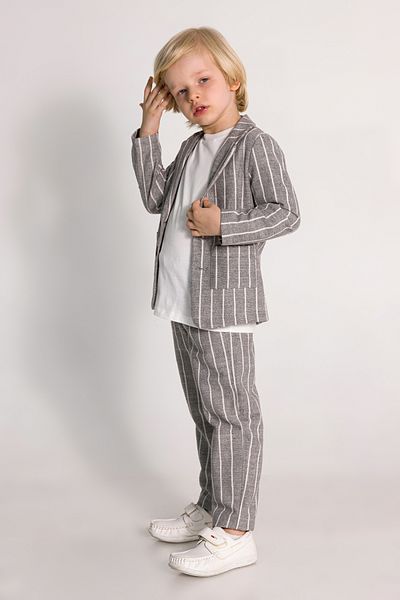 DMB BOYS & GIRLS Premium Summer Linen Boy's 3-Piece Suit