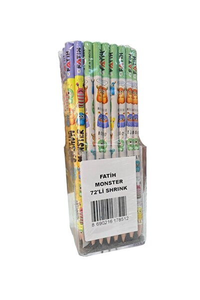 FATİH KALEM 17850/ فاتح الوحش 72 قلم رصاص
