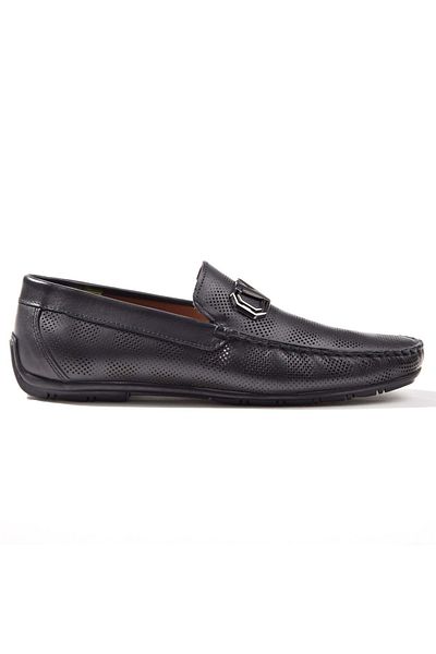 MARCOMEN 19389 Men's Leather Loafer Shoes