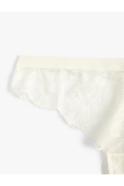 Koton Spitzenhöschen, gerippt