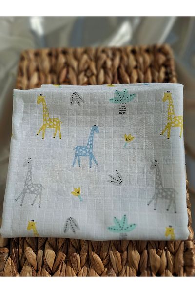 ALASEREN Muslin Baby Blanket 100% Cotton