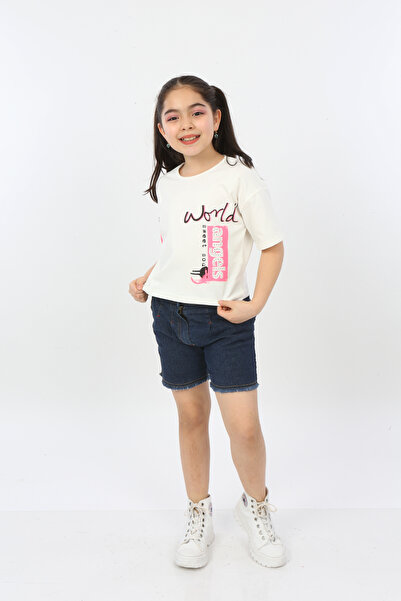 Toontoy Μπλουζάκι για κορίτσια World με τύπωμα