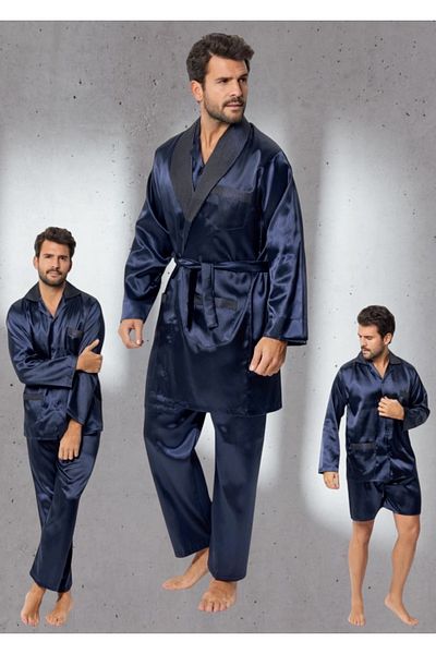 SATTENS Men's Röpteşambır 4-Piece Pajamas Set Groom Suit Dowry Set