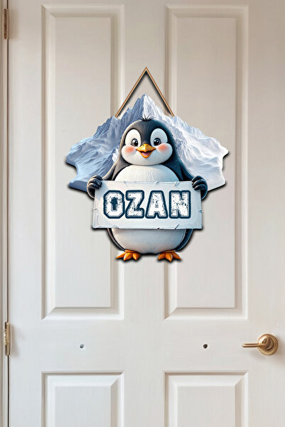 Lotus Digital Buzullardaki Sevimli Penguen Tasarımlı Isme Özel Masalsı Çocuk ...