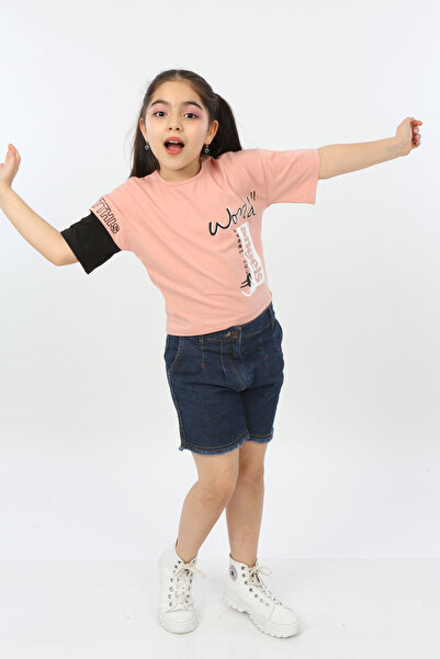 Toontoy Μπλουζάκι για κορίτσια World με τύπωμα