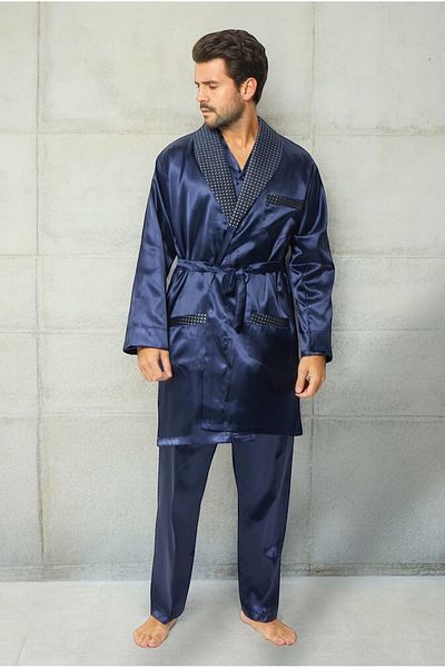 SATTENS Men's Röpteşambır 4-Piece Pajamas Set Groom Suit Dowry Set