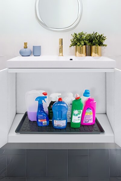 EVLE Çok Amaçlı Ayakkabı Tepsisi, Dolap İçi Plastik Altlık, Plastik Düzenleyici