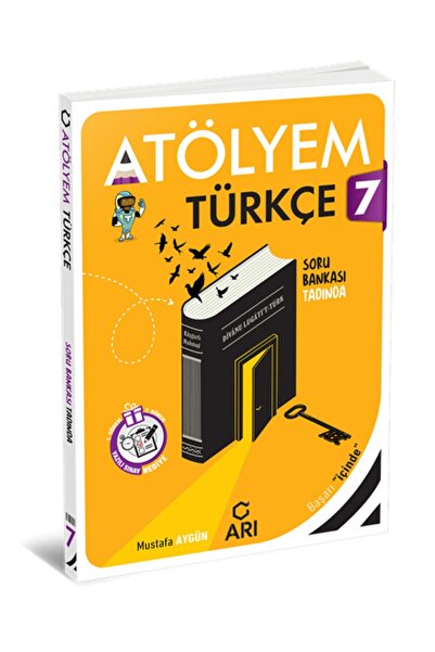 Arı Yayıncılık 7. sınıf türkçe atölyem 2024 + 1. dönem yazılı eki
