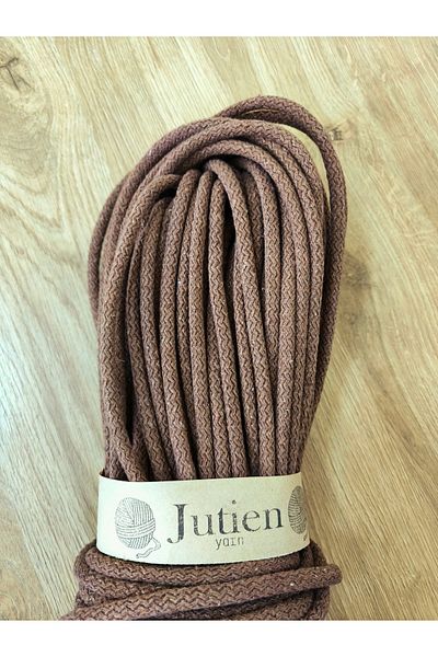 Jutien Βαμβακερό κορδόνι - 10 μέτρα μακρόστρωμα, σχοινί καλαθιού, σχοινί Sula, σχοινί σφουγγαρίστρας, σχοινί χόμπι, σχοινί κούνιας