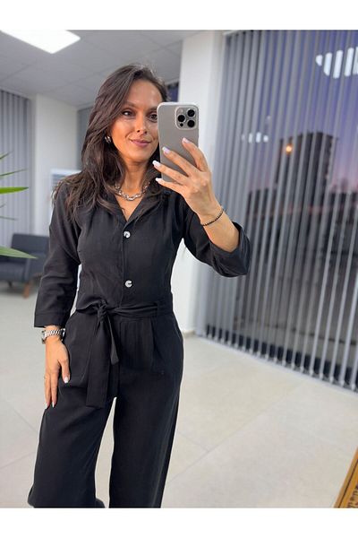 caddstore Bb 29147 Black Jumpsuit