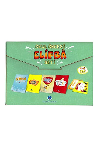 Hayrat Neşriyat Hayrat Yayınları Okul Öncesi Yeni Elifba Seti