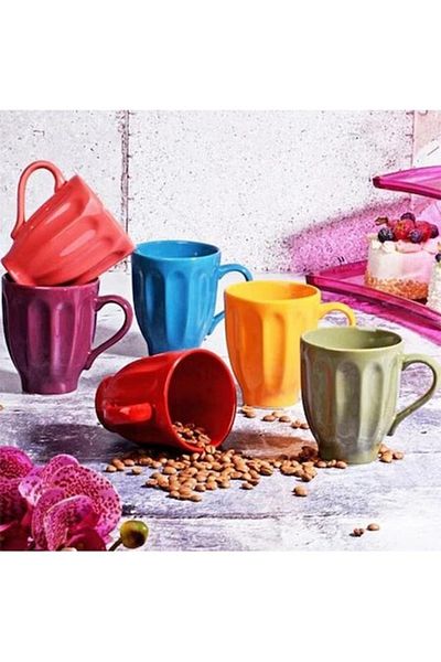 Kosova 10 cm Almond Pink Mug - 1 Piece