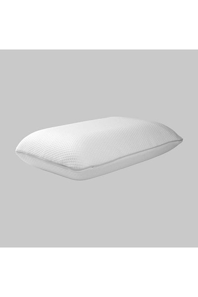 Sarev White Visco Knitted Sheath Pillow
