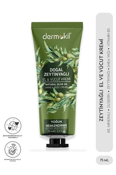 Dermokil Zeytinyağı El Ve Vücut Kremi 75 ml