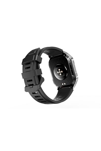 HiFuture Ultra3 Bt 5.2 Ip68 Waterproof 2.01 Inch Aod Blood Oxygen Tracking Smart Watch 52mm Black