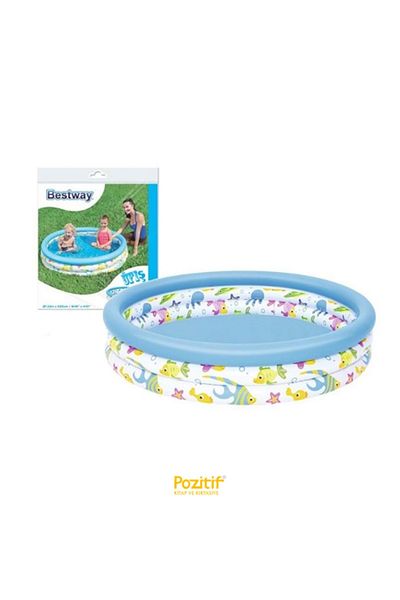 BESTWAY 51008 Pool - 3 Compartments 102X25